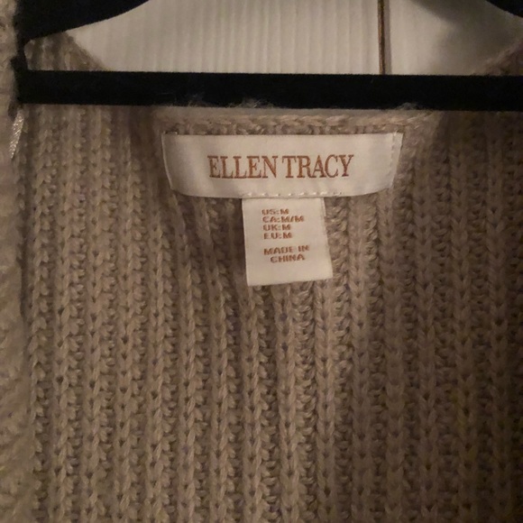 Ellen Tracy, size medium, Wrap Sweater - Picture 7 of 8
